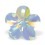 FLEUR PRECIOSA MM 14 CRISTAL AB-3PZ