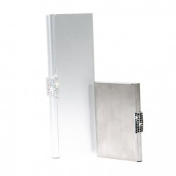 Business Kit Alluminio con Strass miglior prezzo