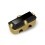 BAGUETTE MM7x3 black-gold-5pcs