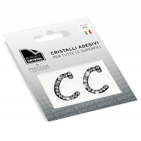 STICKY CRYSTAL COLLECTION LETTER C sale online, best price