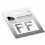 LETTRE COLLANTE DE COLLECTION DE CRISTAL F