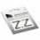 LETTRE COLLANTE DE COLLECTION DE CRISTAL Z