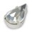 DROP MM13x8 CRISTAL-ARGENT-5PZ