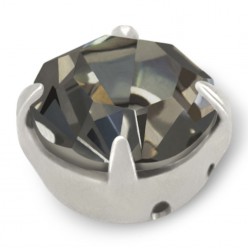 RHINESTONE MAXIMA SS40 BLACK DIAMOND-silver-20pcs