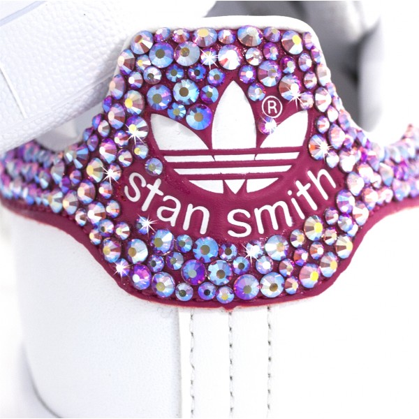 Adisas Stan Smith Pink with Rhinestones Preciosa sale online