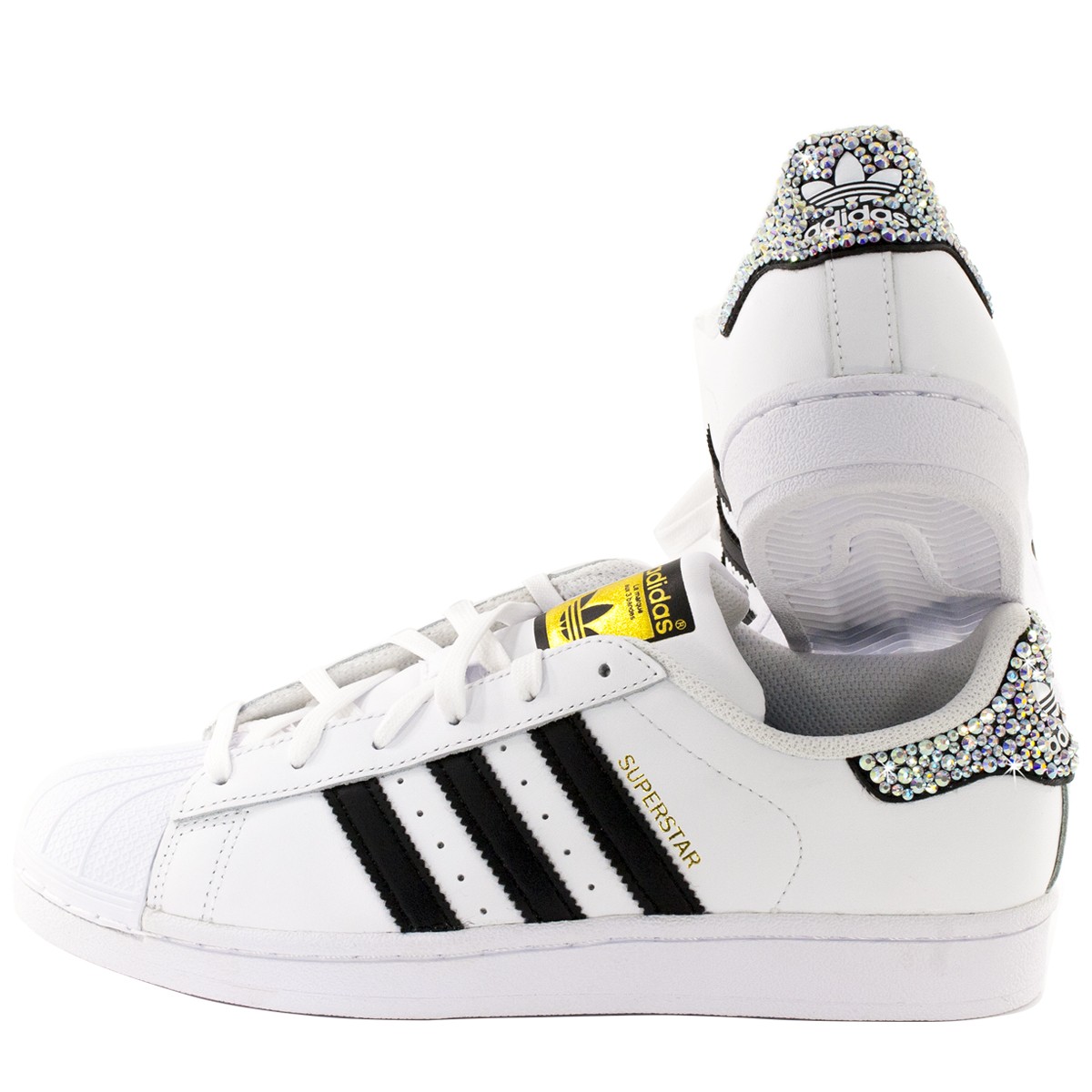 Adidas superstar with outlet diamond