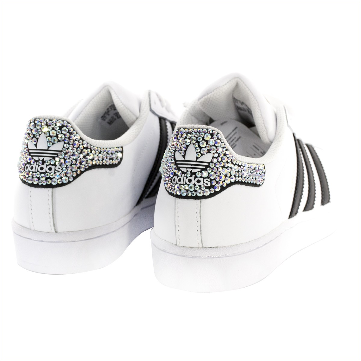 Adidas store rhinestone shoes