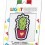 Light Patch Cactus Sticker Cristalli Peridot