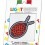 Light Patch Ladybug Sticker Cristaux rouges