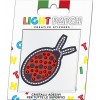 Light Red Crystals Ladybug Sticker Patch sale online, best price