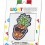 Light Patch Ananas Autocollant Cristaux verts