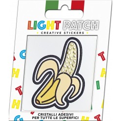 Light Banana Sticker Jonquil Crystal Patch