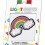 Light Crystal Rainbow Sticker Patch