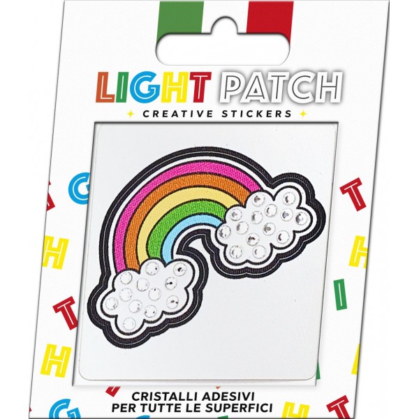 Light Crystal Rainbow Sticker Patch sale online, best price