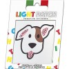 Light Patch Dog Sticker Amethyst Crystals sale online, best