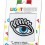 Light Patch Open Eye Sticker Jet Cristaux