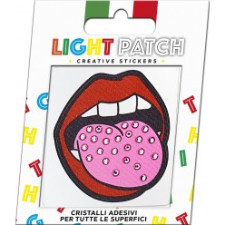 Light Patch Bocca Sticker Cristalli Light Amethyst miglior