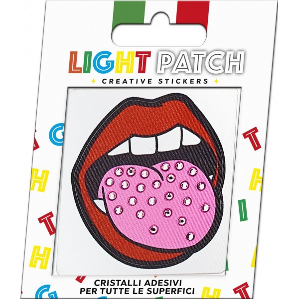 Light Light Amethyst Crystals Mouth Sticker Patch sale online