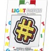 Light Patch Hashtag Sticker Cristaux Citrine Meilleur Prix