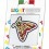 Light Patch Falena Sticker Cristalli Light Topaz
