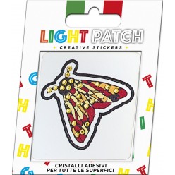 Light Moth Light Topaz Crystal Sticker Patch sale online, best