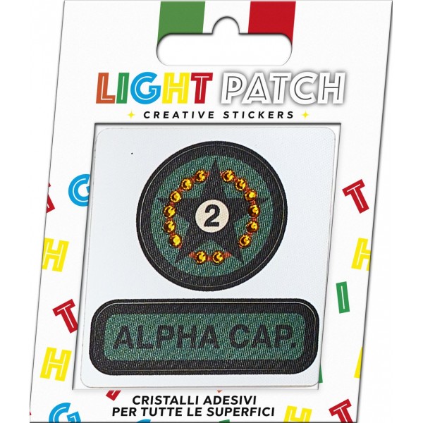 Light Patch Military Star Sticker Cristaux Light Topaz Meilleur
