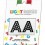 Light Patch Letters AA Sticker Cristaux Black Cry