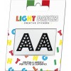 Light Patch Lettere AA Sticker Cristalli Nero Cry miglior prezzo