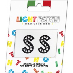 Light Patch Letters SS Sticker Cristaux Black Cry Meilleur Prix