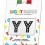 Light Patch Lettere YY Sticker Cristalli Nero Cry