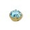 RHINESTONE MAXIMA SS20 AQUAMARINE-gold-40PZ