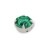 RHINESTONE MAXIMA SS20 EMERALD-silver-40PZ