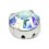 STRASS MAXIMA SS30 CRYSTAL AB-ARGENTO-20PZ