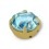 RHINESTONE MAXIMA SS30 AQUAMARINE-gold-20pcs