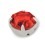 STRASS MAXIMA SS30 LIGHT SIAM-ARGENTO-20PZ