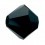 PRECIOSA BICONES MM4 black-Pack of 144