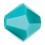 PRECIOSA BICONES MM4 TURQUOISE-Pack of 144