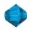 BICONE CAPRI BLUE PRECIOSA MM4-Pack of 144