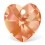 CUORE PRECIOSA MM 18 CAPRI GOLD-3PZ