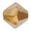 PRECIOSA BICONES MM4 GOLDEN FLARE-Pack of 144