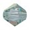 PRECIOSA BICONES MM4 VIRIDIAN-Pack of 144