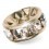 RONDELLE RONDE STRASS PRECIOSA MM10 CRISTAL-OR-PACK 20 PIÈCES