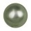 ROUND BEADS MM8 DARK GREEN-40PZ