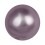 PERLE RONDE MM8 LUMIÈRE BORDEAUX-40PZ
