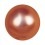 ROUND BEADS MM8 DARK COPPER-40PZ