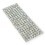 CHAÎNE SUR MAILLE STRASS MAXIMA SS19 (5MM) CRISTAL AB-ARGENTO-8 FILE-10CM