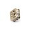 SQUARE WASHER PRECIOSA CRYSTAL-gold, 5 x 4 .5-4 PACK 20 PIECES