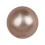 PERLA TONDA MM6 BRONZE-40PZ