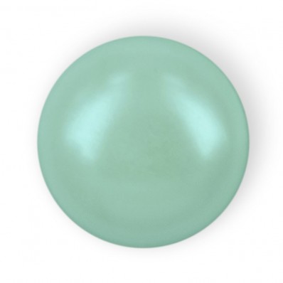 HALF ROUND BEADS MM6 LIGHT GREEN HOT FIX-Pack of 144 sale