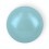HALF ROUND BEADS MM6 LIGHT BLUE HOT FIX-Pack of 144